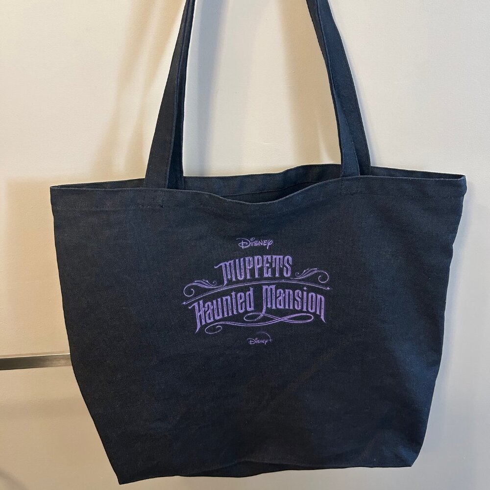 Disney Muppets Haunted Mansion Macguffin Halloween Challenge Tote Bag Promo